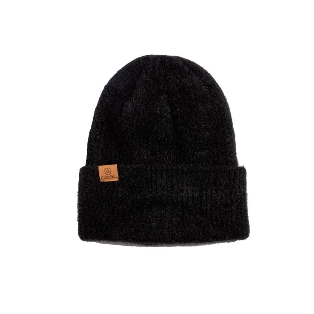 6306 Headwear The Pearl Beanie Black OSFM